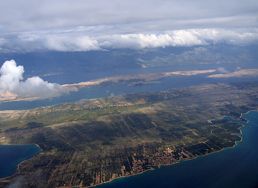 Elgin & Co. Image from flight over Croatia